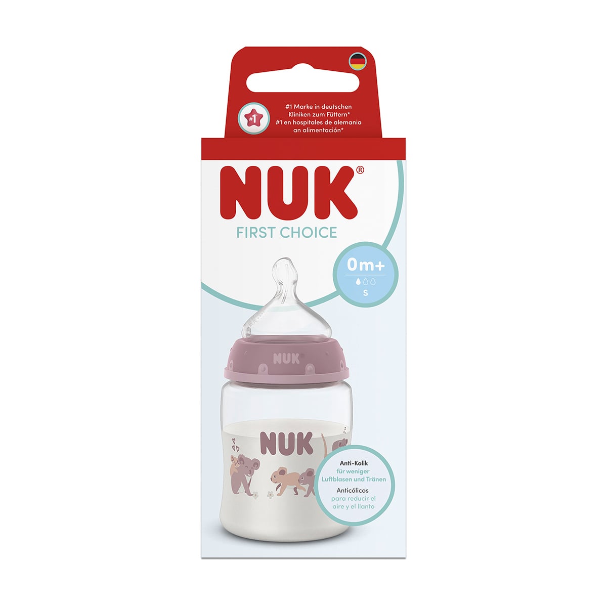 Пляшка для годування NUK First Choice Коала, від народження, 150 мл (3954220)